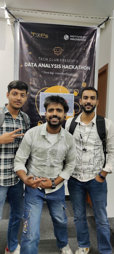 Data analysis hackathon achievement